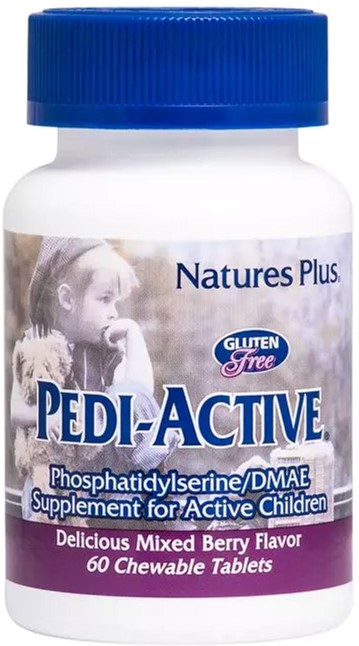 Добавка для Активных Детей (Фосфатидилсерин и DMAE), Nature's Plus, 60 Жевательных Таблеток (097467030008)
Добавка для Активных Детей (Фосфатидилсерин и DMAE), Nature's Plus, 60 Жевательных Таблеток (097467030008)