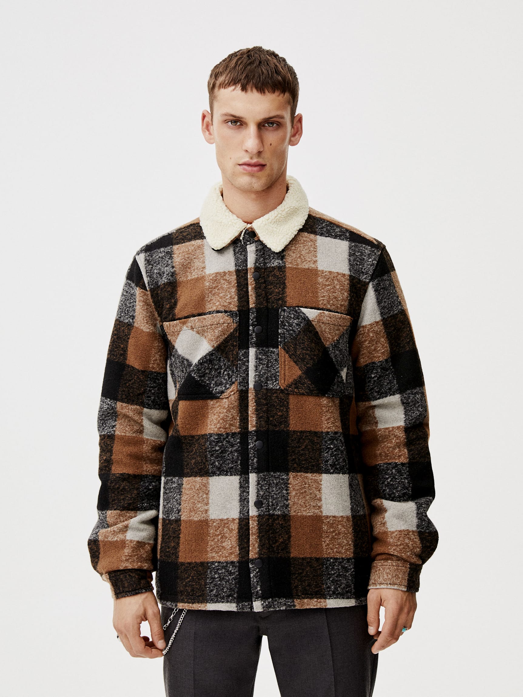 Куртка-рубашка Pull & Bear 9474/512/700 Коричневая в клетку, Куртка-рубашка Pull & Bear 9474/512/700 S Коричневая в клетку
Куртка-рубашка Pull & Bear 9474/512/700 Коричневая в клетку, Куртка-рубашка Pull & Bear 9474/512/700 S Коричневая в клетку