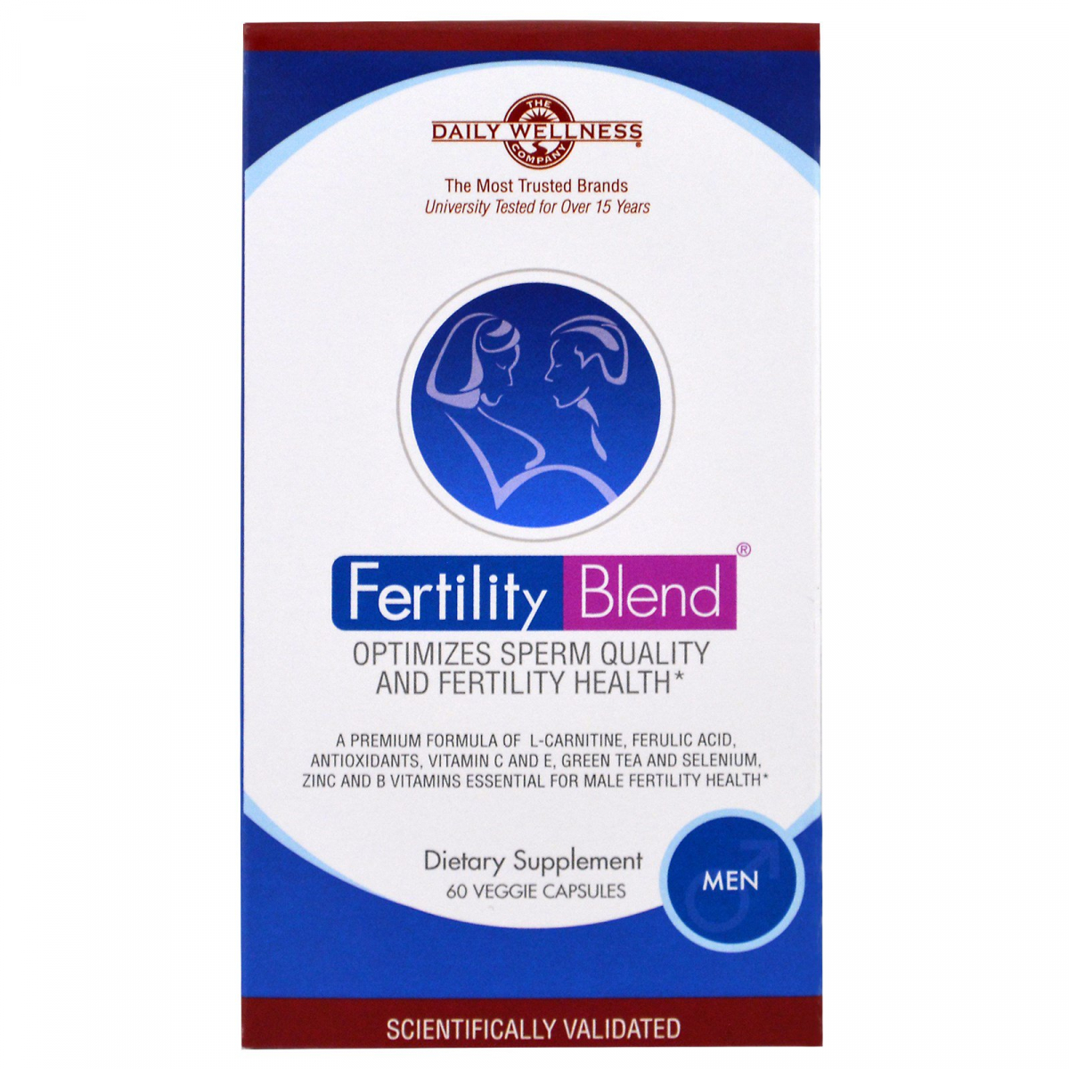 Витамины для мужчин Смесь для мужской фертильности Daily Wellness Company (Fertility Blend Men) 60 капсул
Витамины для мужчин Смесь для мужской фертильности Daily Wellness Company (Fertility Blend Men) 60 капсул