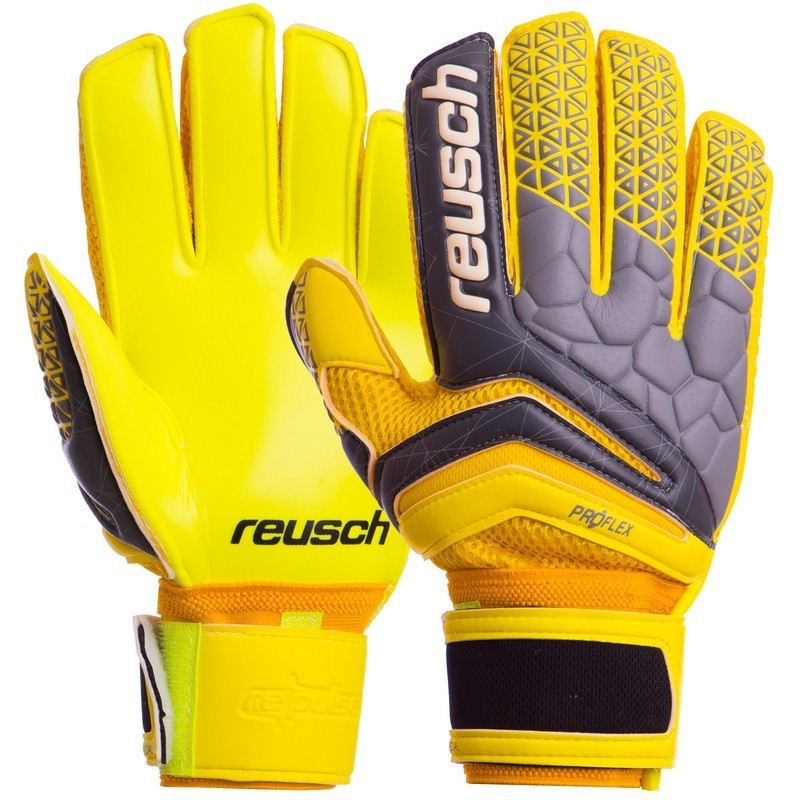 Вратарские перчатки футбольные для вратаря REUSCH взрослые с защитой пальцев желтый АН-ФБ-915 Размер 10
Вратарские перчатки футбольные для вратаря REUSCH взрослые с защитой пальцев желтый АН-ФБ-915 Размер 10