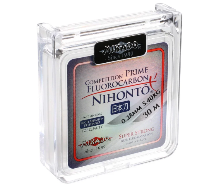 Леска рыболовная Mikado Nihonto Fluorocarbon Prime 30 м 0.45 мм 12.20 кг Transparent
Леска рыболовная Mikado Nihonto Fluorocarbon Prime 30 м 0.45 мм 12.20 кг Transparent