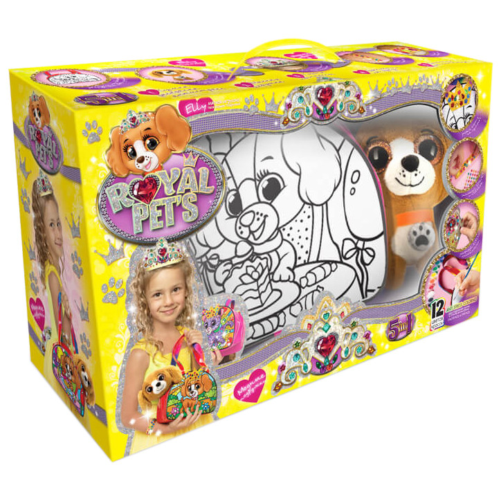 Набор креативного творчества "ROYAL PET’S" Danko Toys RP-01 сумочки с собачками (Yellow)
Набор креативного творчества "ROYAL PET’S" Danko Toys RP-01 сумочки с собачками (Yellow)
