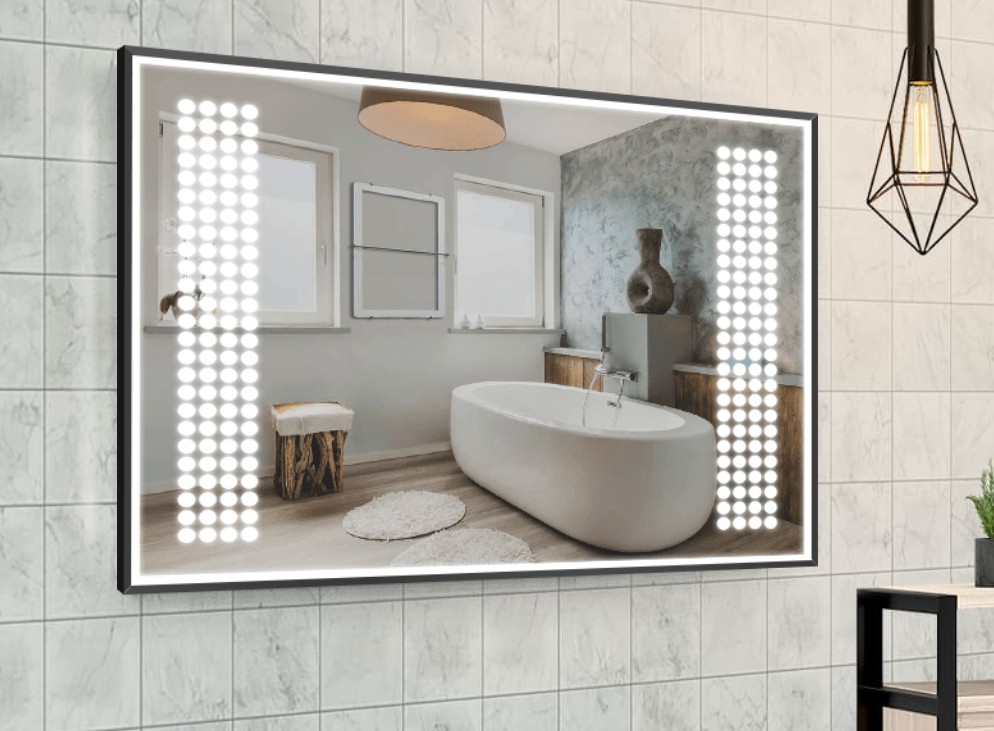 Зеркало в алюминиевой раме c LED подсветкой Smart Mirror сенсорное Ancona-R 90 x 140 см Прямоугольное
Зеркало в алюминиевой раме c LED подсветкой Smart Mirror сенсорное Ancona-R 90 x 140 см Прямоугольное
