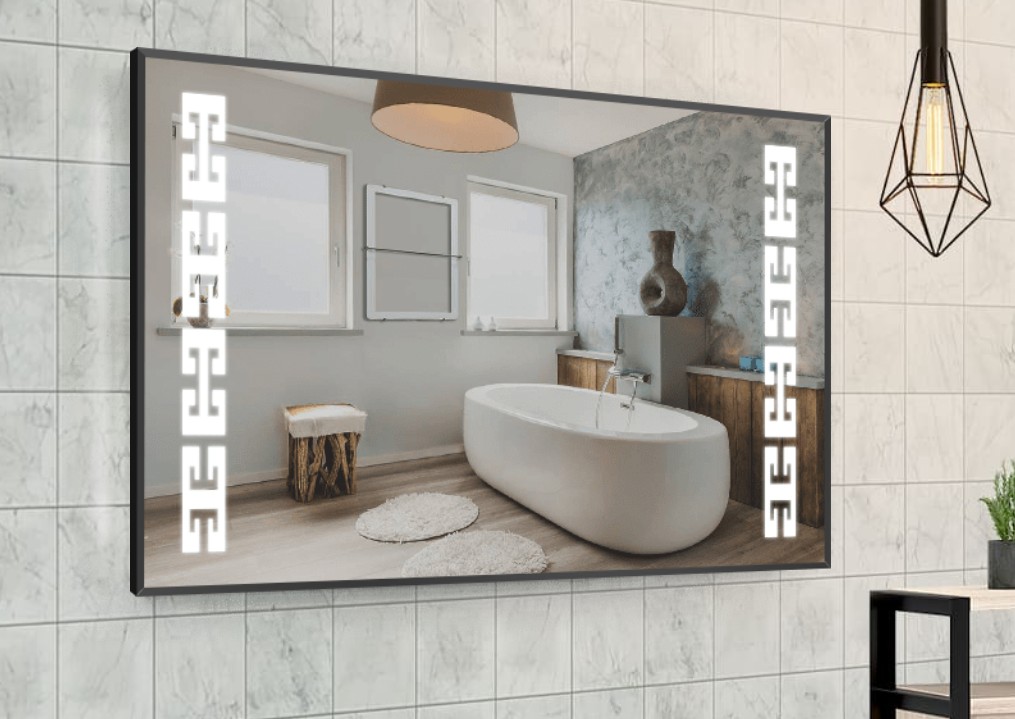 Зеркало в алюминиевой раме c LED подсветкой Smart Mirror сенсорное Andria-R 80 x 90 см Прямоугольное
Зеркало в алюминиевой раме c LED подсветкой Smart Mirror сенсорное Andria-R 80 x 90 см Прямоугольное