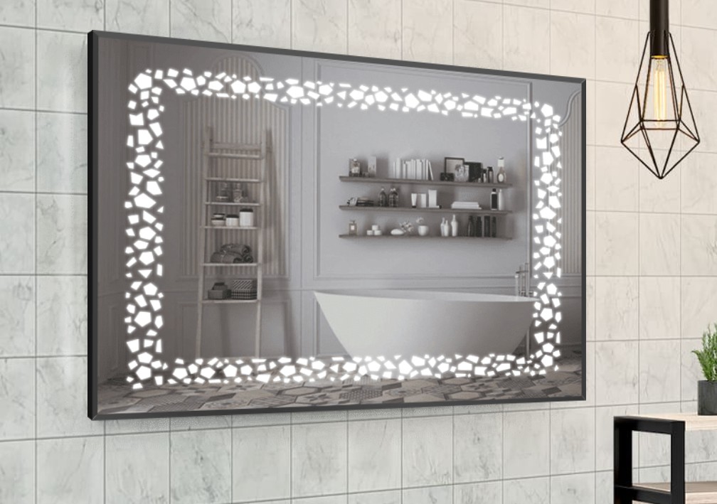 Зеркало в алюминиевой раме c LED подсветкой Smart Mirror сенсорное Caserta-R 90 x 120 см Прямоугольное
Зеркало в алюминиевой раме c LED подсветкой Smart Mirror сенсорное Caserta-R 90 x 120 см Прямоугольное
