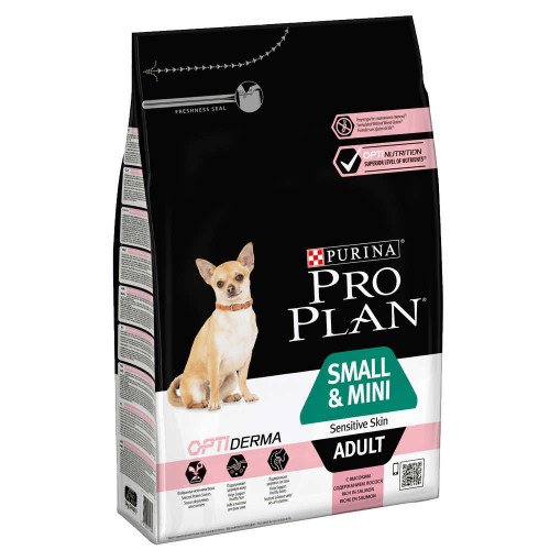 Сухой корм Purina Pro Plan Adult Small & Mini Sensitive Skin для собак мелких пород, с лососем и рисом, 3 кг
Сухой корм Purina Pro Plan Adult Small & Mini Sensitive Skin для собак мелких пород, с лососем и рисом, 3 кг