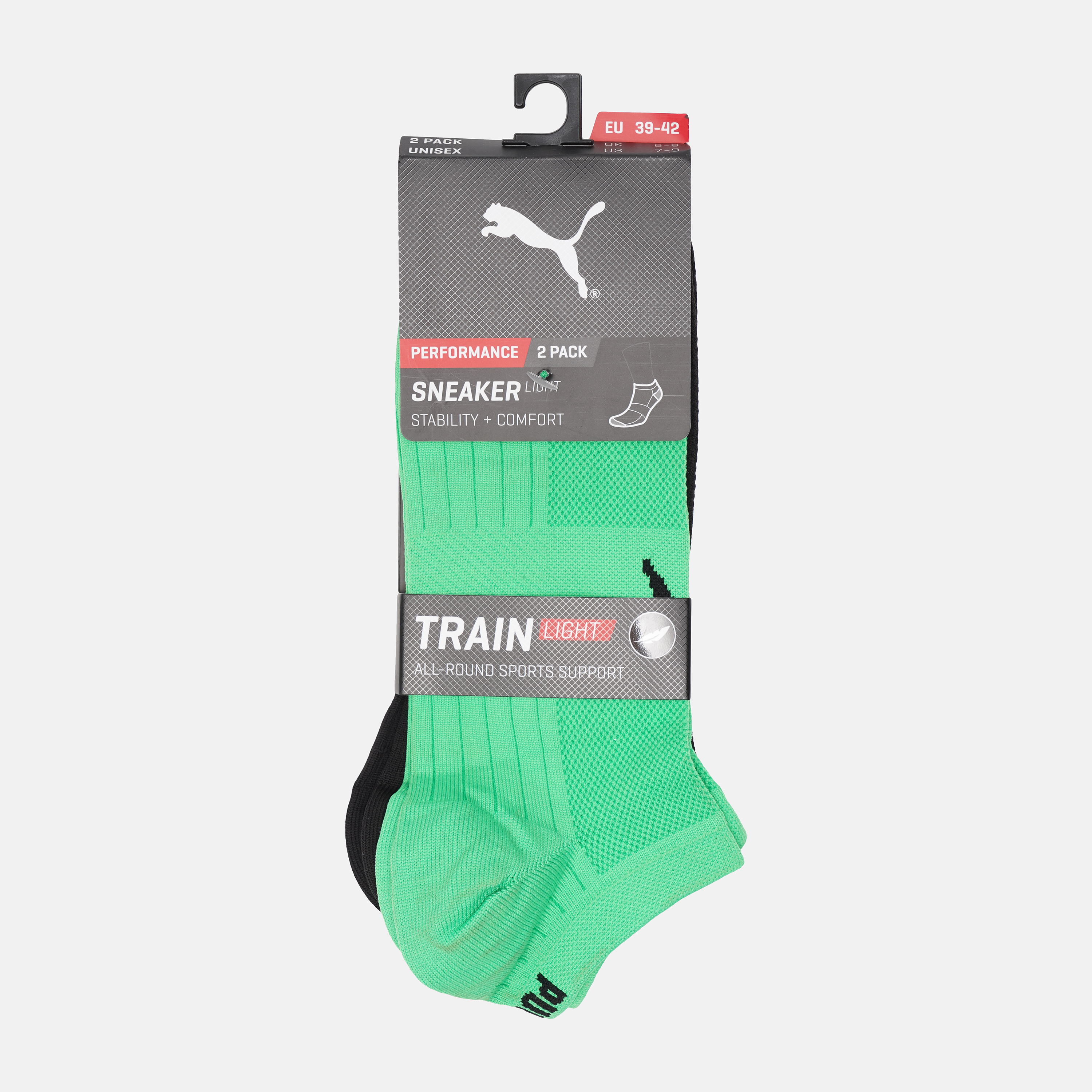Набор носков Puma Performance Train Light 90710105 2 пары 39/42 Green/Black
Набор носков Puma Performance Train Light 90710105 2 пары 39/42 Green/Black