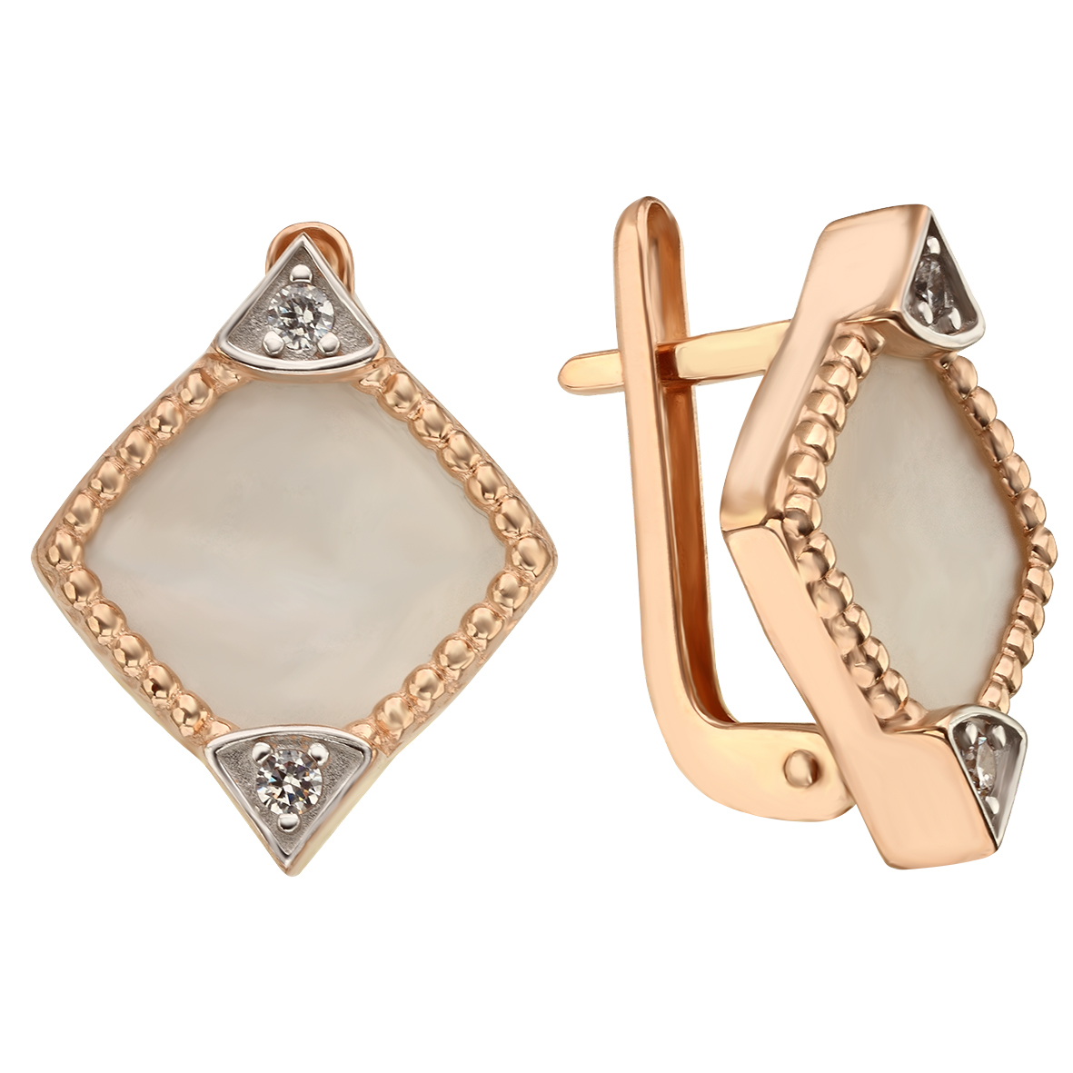 Золотые серьги с агатом (ониксом)/перламутром и фианитами Tango Jewellery Company 449736
Золотые серьги с агатом (ониксом)/перламутром и фианитами Tango Jewellery Company 449736