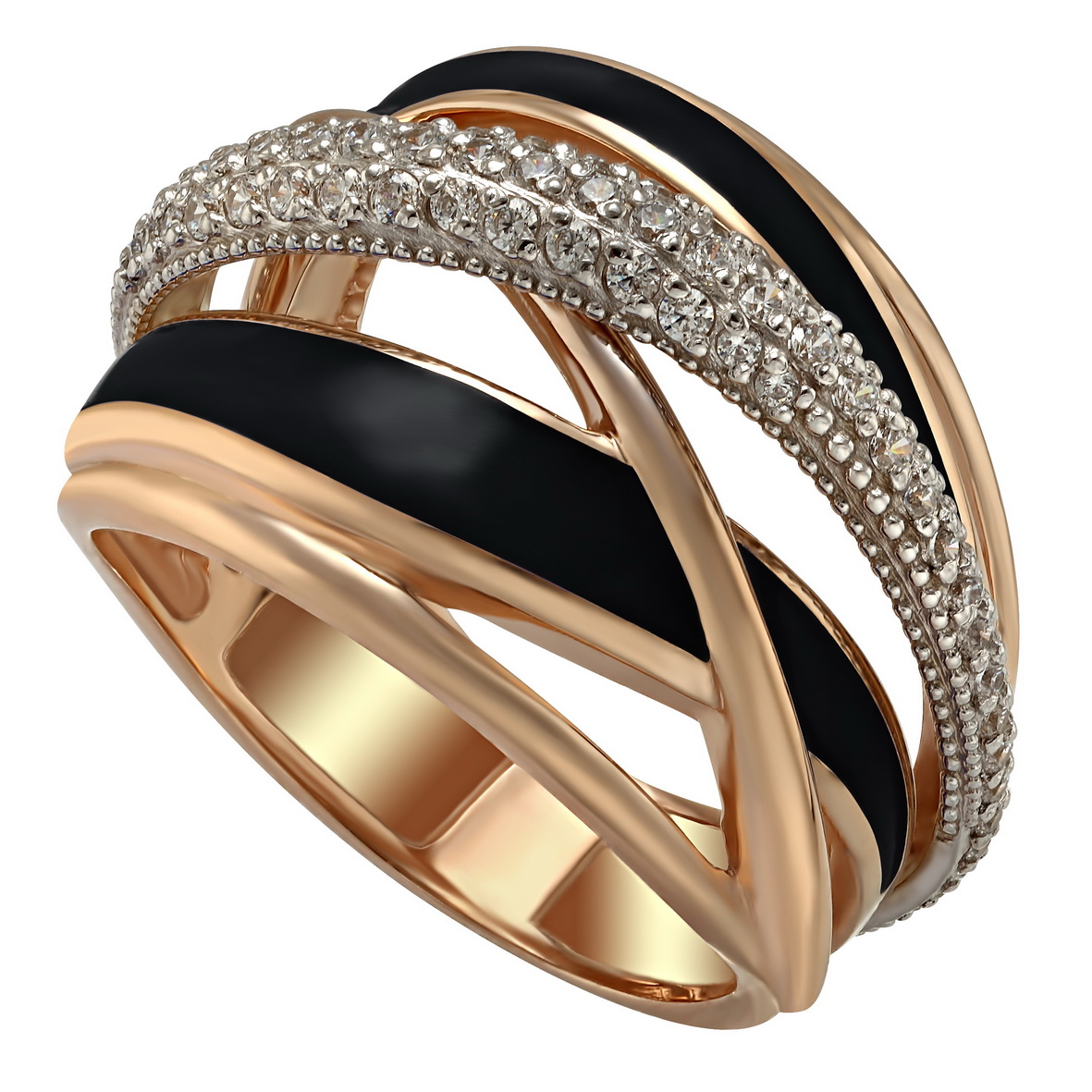 Золотое кольцо с фианитами и эмалью Tango Jewellery Company 330129Е размер 19.5
Золотое кольцо с фианитами и эмалью Tango Jewellery Company 330129Е размер 19.5