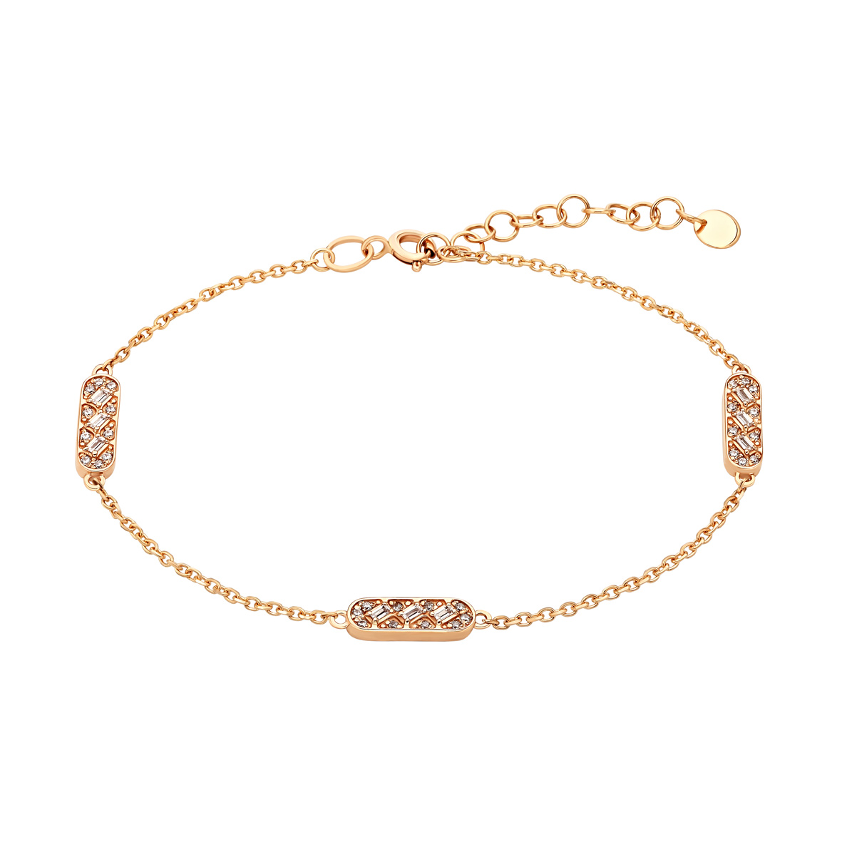 Золотой браслет с фианитами Tango Jewellery Company 892061 размер 180
Золотой браслет с фианитами Tango Jewellery Company 892061 размер 180