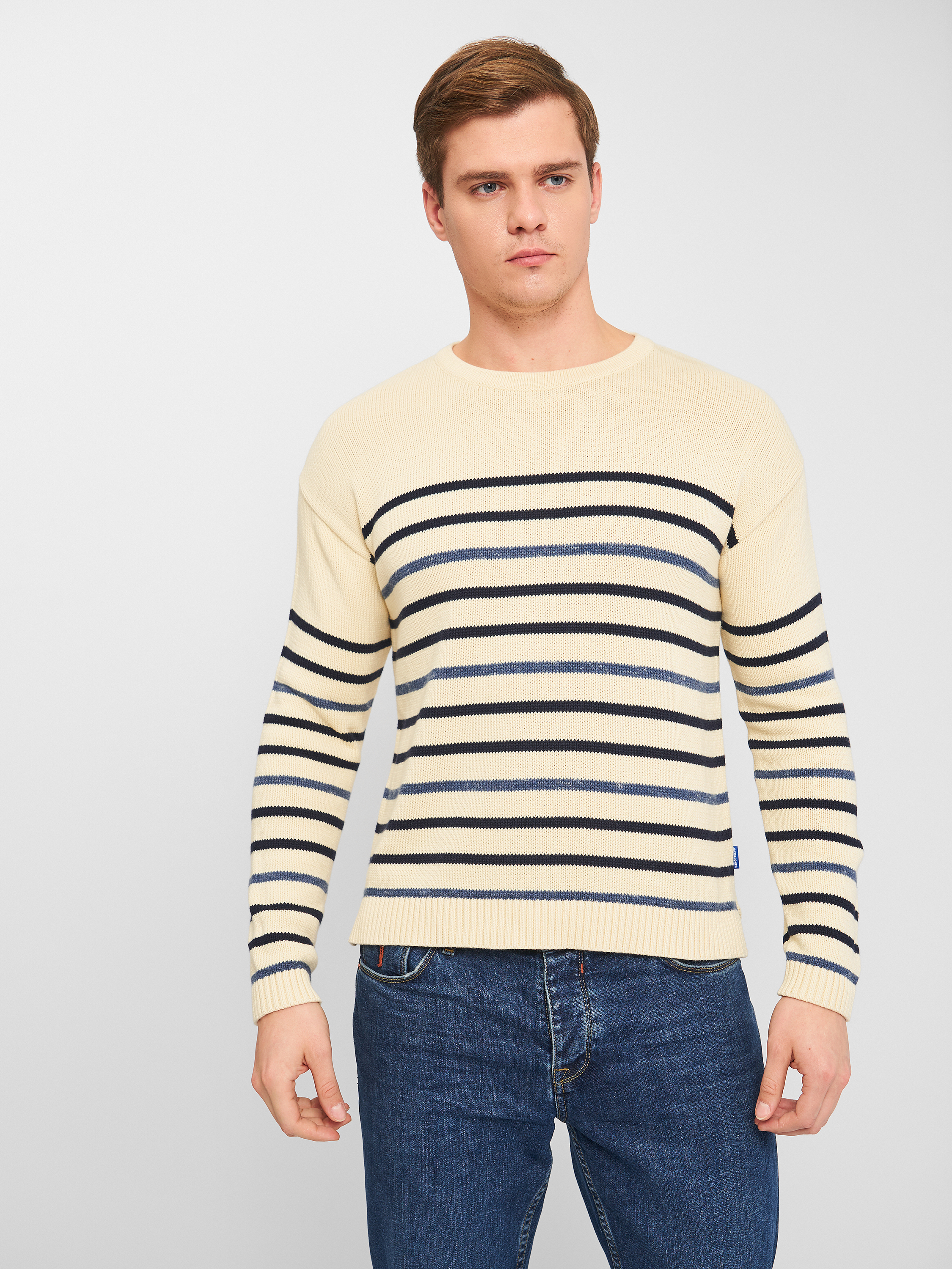 Джемпер Jack & Jones XAZ200572BWWH Молочный в полоску, Джемпер Jack & Jones XAZ200572BWWH L Молочный в полоску
Джемпер Jack & Jones XAZ200572BWWH Молочный в полоску, Джемпер Jack & Jones XAZ200572BWWH L Молочный в полоску