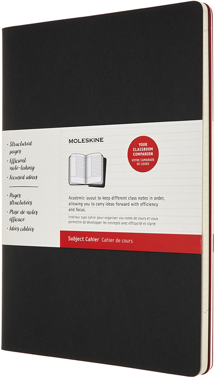 Набор записных книг Moleskine Cahier Subject 21 x 29.7 см 2 шт по 160 страниц Черно-Бордовый (8053853602527)
Набор записных книг Moleskine Cahier Subject 21 x 29.7 см 2 шт по 160 страниц Черно-Бордовый (8053853602527)