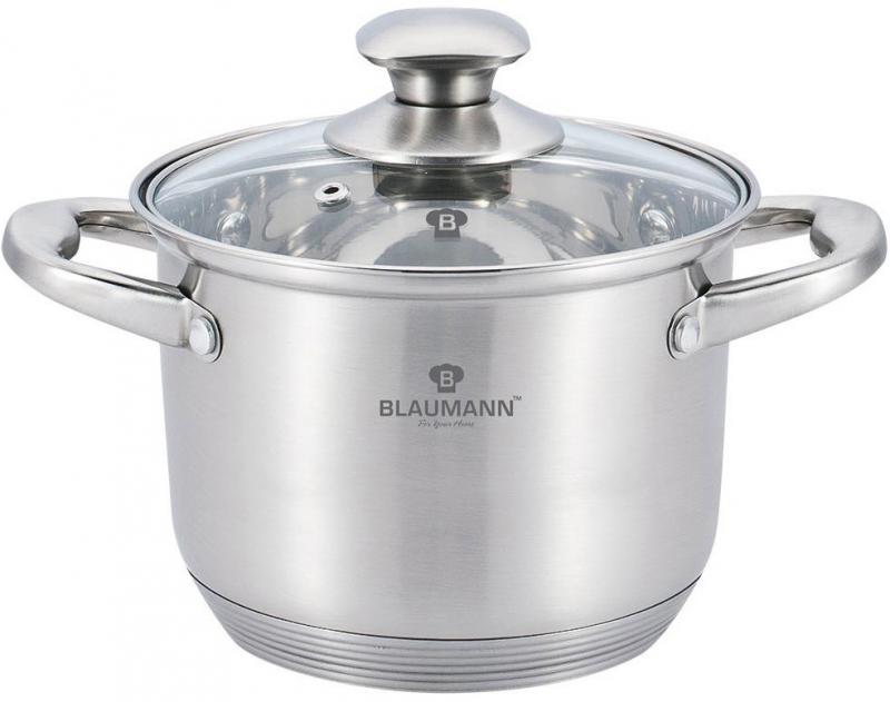 Кастрюля Blaumann Gourmet 7.7л Ø24х17.5см из нержавеющей стали со стеклянной крышкой
Кастрюля Blaumann Gourmet 7.7л Ø24х17.5см из нержавеющей стали со стеклянной крышкой