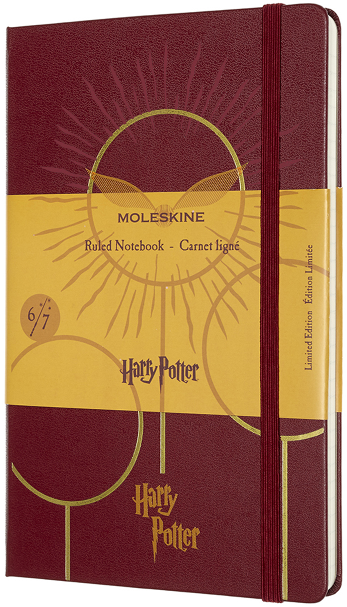 Записная книга Moleskine Harry Potter 13 х 21 см 240 страниц в линейку 6/7 Бордовая (8053853603999)
Записная книга Moleskine Harry Potter 13 х 21 см 240 страниц в линейку 6/7 Бордовая (8053853603999)