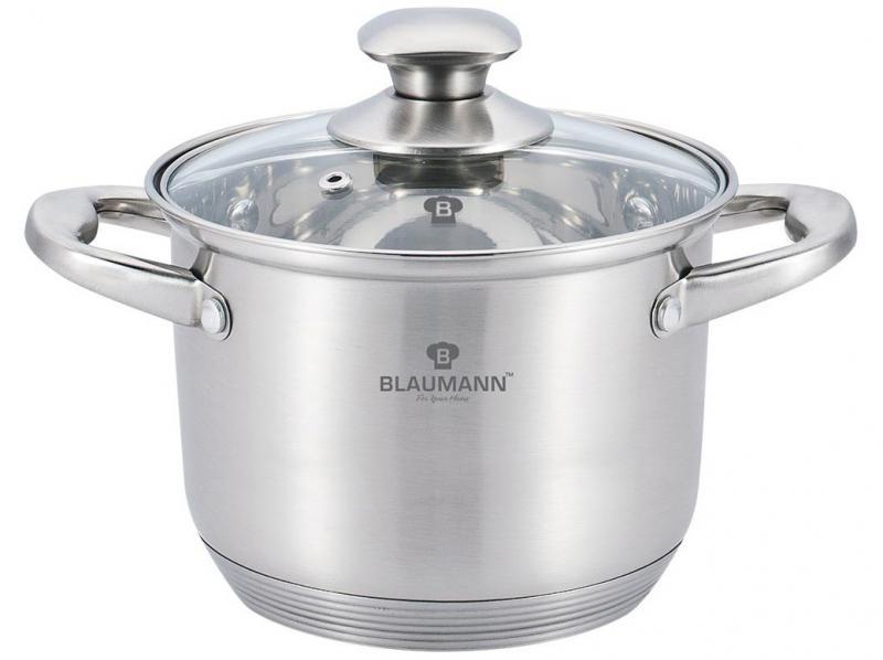 Кастрюля Blaumann Gourmet 4.3л Ø22х13см из нержавеющей стали со стеклянной крышкой
Кастрюля Blaumann Gourmet 4.3л Ø22х13см из нержавеющей стали со стеклянной крышкой