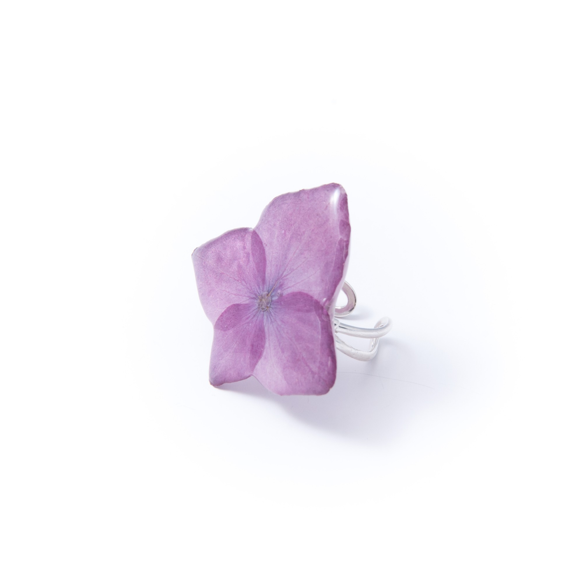 Кольцо BLOOMERY с цветком фиолетовой гортензии в эпоксидной смоле , регулируемый размер
Кольцо BLOOMERY с цветком фиолетовой гортензии в эпоксидной смоле , регулируемый размер