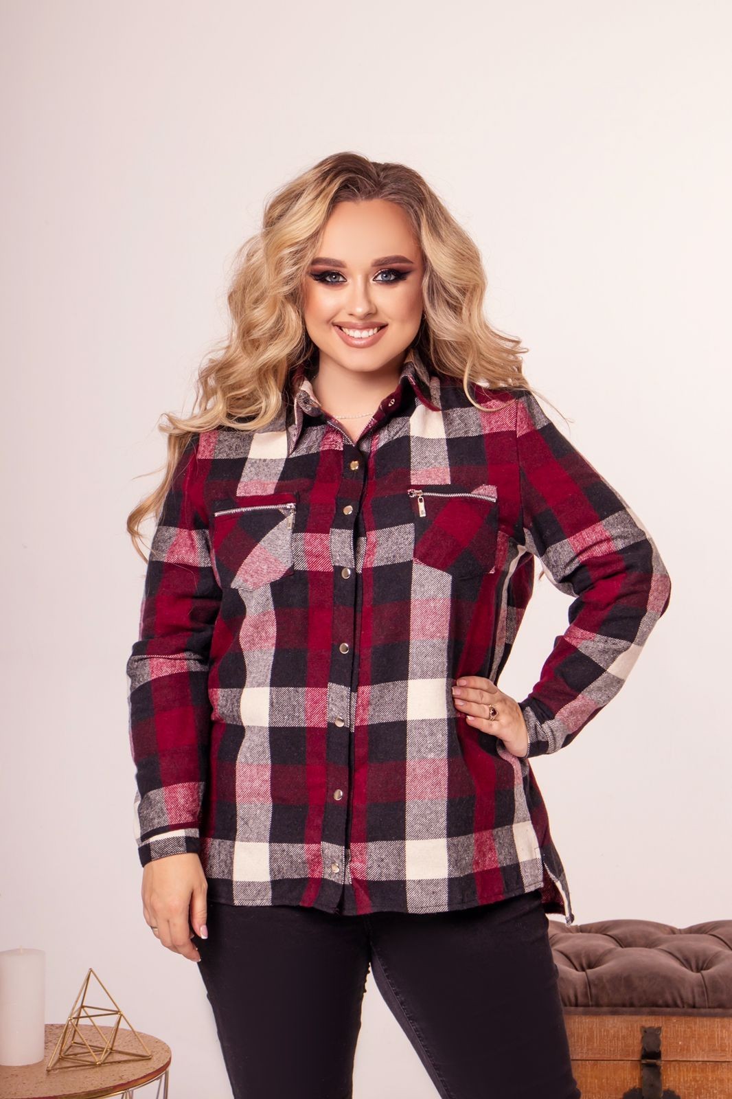 Женская рубашка Lady Look теплая в клетку 1211 красная, Женская рубашка Lady Look теплая в клетку 1211 красная 60
Женская рубашка Lady Look теплая в клетку 1211 красная, Женская рубашка Lady Look теплая в клетку 1211 красная 60
