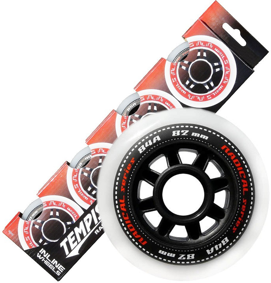 Колеса для роликовых коньков Tempish Radical 72x24 84A wheel set 4 шт (10100004136)
Колеса для роликовых коньков Tempish Radical 72x24 84A wheel set 4 шт (10100004136)