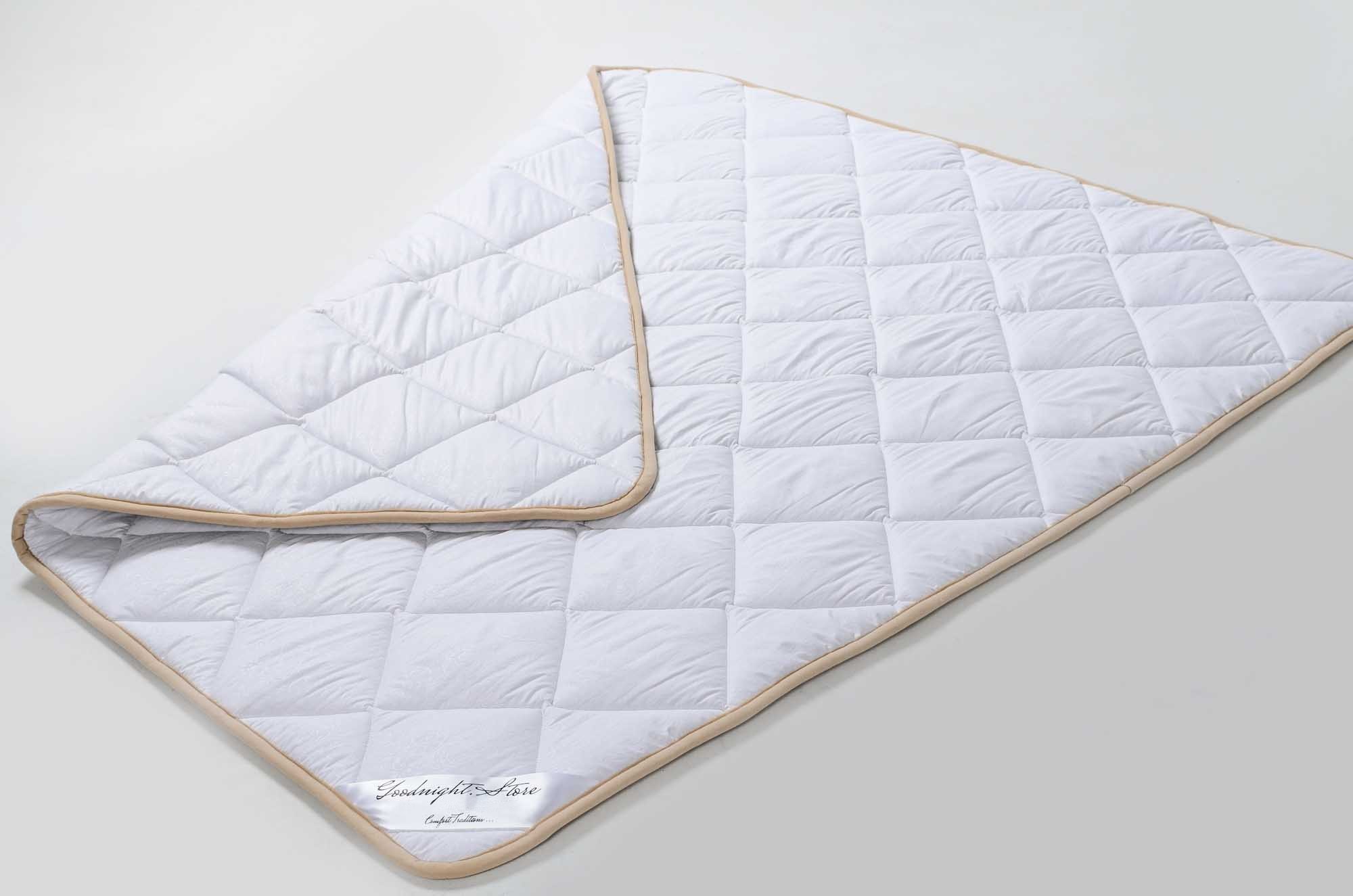 Всесезонное одеяло овечья шерсть Goodnight.Store 200х200 см Белое
Всесезонное одеяло овечья шерсть Goodnight.Store 200х200 см Белое