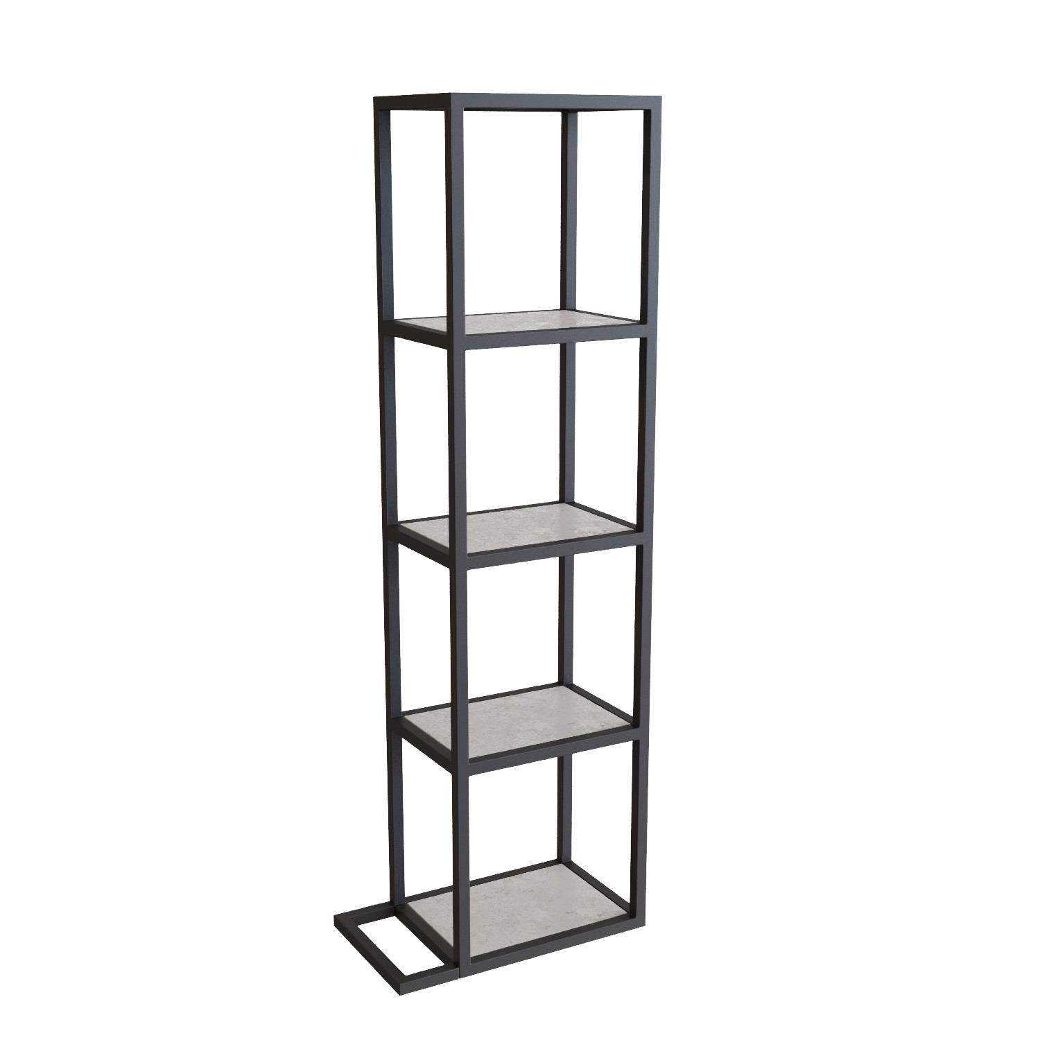 Стеллаж металлический для вещей Altstahl CANTE 4/1 с одним поручнем (250х340х1300) Чёрный
Стеллаж металлический для вещей Altstahl CANTE 4/1 с одним поручнем (250х340х1300) Чёрный