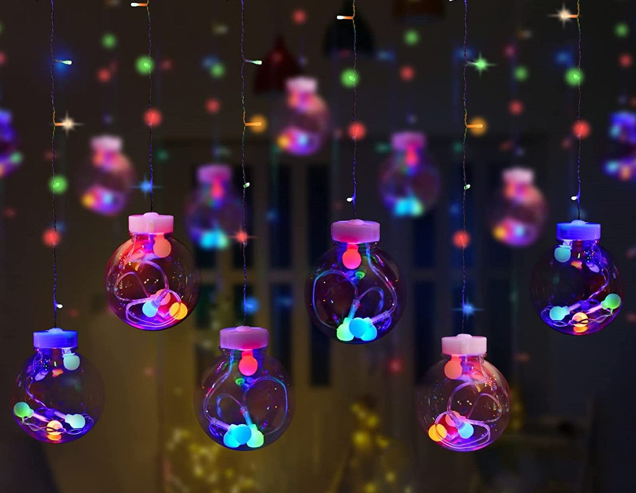 Світлодіодна гірлянда LEDLight "LAMP-BALL" 12 куль прозорий провід 3 м Multicolor
Світлодіодна гірлянда LEDLight "LAMP-BALL" 12 куль прозорий провід 3 м Multicolor