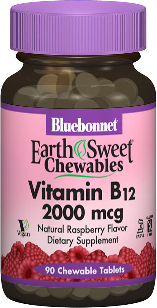 Витамины Bluebonnet Nutrition Earth Sweet Chewables В12 2000 мкг Малина 90 жевательных таблеток (743715004368)
Витамины Bluebonnet Nutrition Earth Sweet Chewables В12 2000 мкг Малина 90 жевательных таблеток (743715004368)