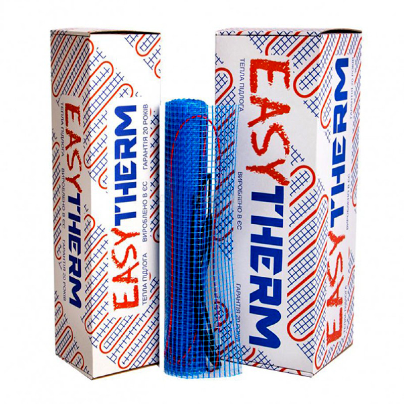 Теплый пол под ламинат и плитку: Тонкий мат двужильный EASYTHERM EM 1,5 м² / 300 Вт
Теплый пол под ламинат и плитку: Тонкий мат двужильный EASYTHERM EM 1,5 м² / 300 Вт