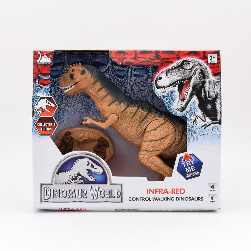 Динозавр на радиоуправлении Dinosaurs Island Toys со светом и звуком Оранжевый (TB-RS6121)
Динозавр на радиоуправлении Dinosaurs Island Toys со светом и звуком Оранжевый (TB-RS6121)