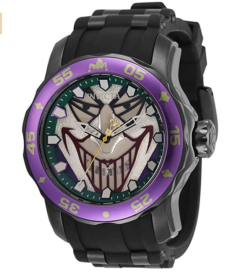 Мужские часы Invicta DC Comics Joker 35608 лимитированная серия
Мужские часы Invicta DC Comics Joker 35608 лимитированная серия