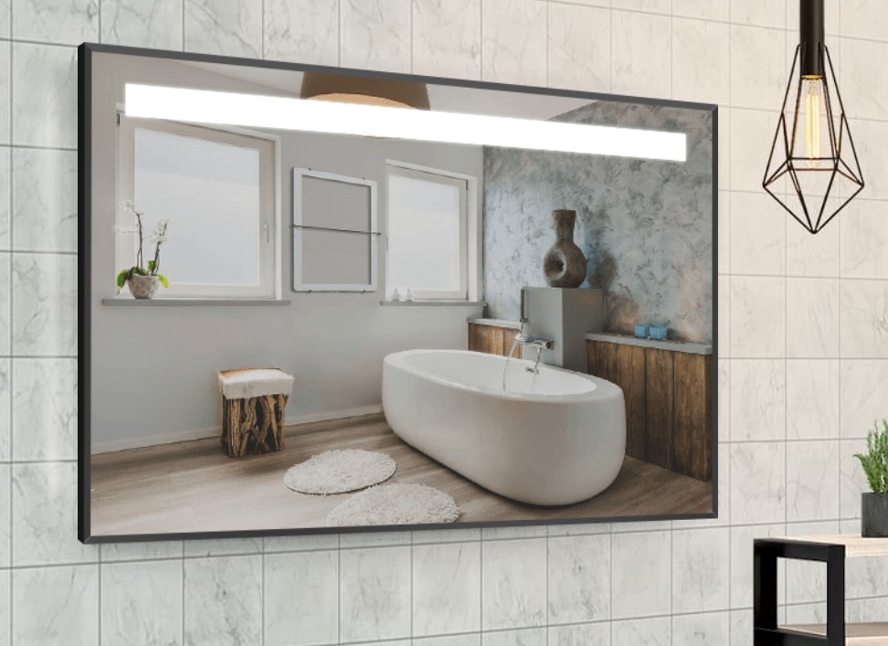 Зеркало в алюминиевой раме c LED подсветкой Smart Mirror сенсорное Cesena-R 80 x 120 см Прямоугольное
Зеркало в алюминиевой раме c LED подсветкой Smart Mirror сенсорное Cesena-R 80 x 120 см Прямоугольное