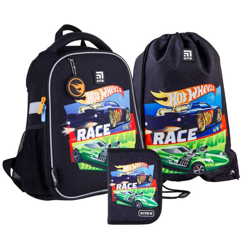 Школьный набор Kite (рюкзак, пенал, сумка для обуви) Hot Wheels SET_HW21-555S
Школьный набор Kite (рюкзак, пенал, сумка для обуви) Hot Wheels SET_HW21-555S