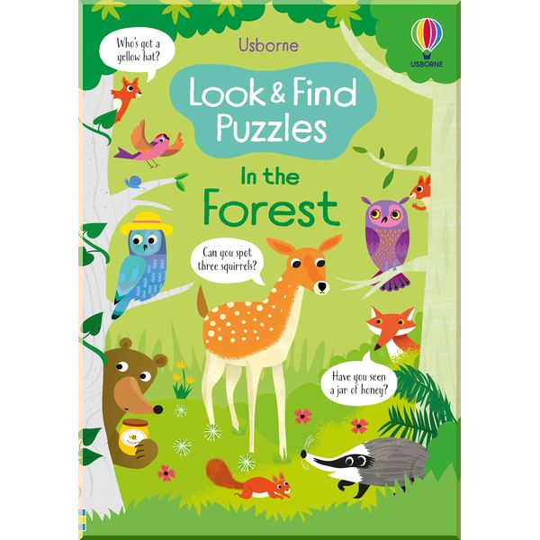 Usborne Look and Find Puzzles In the Forest. Kirsteen Robson. ISBN:9781474985208
Usborne Look and Find Puzzles In the Forest. Kirsteen Robson. ISBN:9781474985208