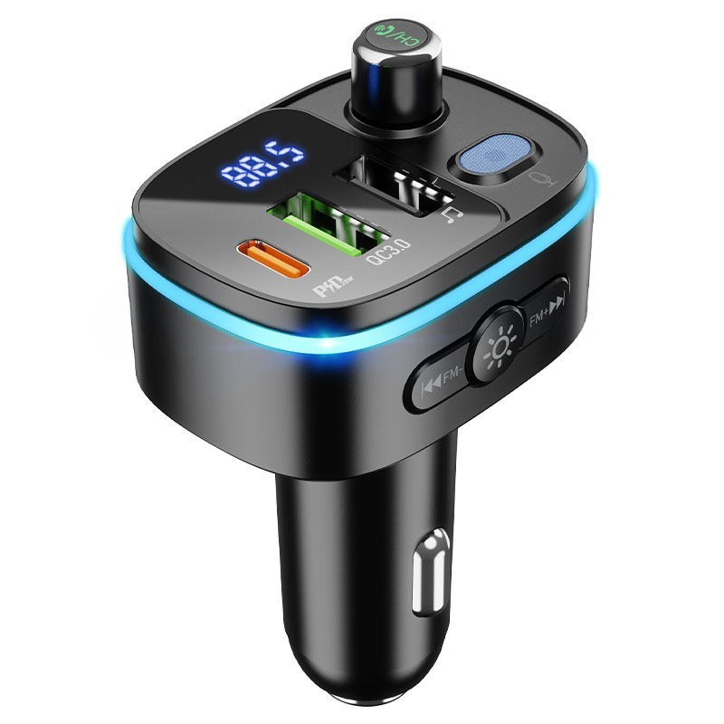 Автомобильное зарядное устройство/адаптер Hoco Fast car BT FM transmitter|2USB/1Type-C, TF/U Disk, 20W/3A, QC/PD|
Автомобильное зарядное устройство/адаптер Hoco Fast car BT FM transmitter|2USB/1Type-C, TF/U Disk, 20W/3A, QC/PD|