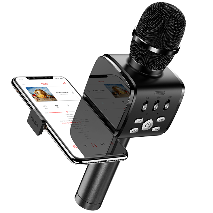 Беспроводной микрофон-колонка для караоке, караоке-микрофон JOYROOM with Holder JR-MC3 Черный
Беспроводной микрофон-колонка для караоке, караоке-микрофон JOYROOM with Holder JR-MC3 Черный