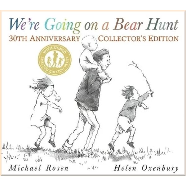 Walker Books We're Going on a Bear Hunt (30th Anniversary Edition Collector's Edition). Helen Oxenbury Michael Rosen. ISBN:9781406389050
Walker Books We're Going on a Bear Hunt (30th Anniversary Edition Collector's Edition). Helen Oxenbury Michael Rosen. ISBN:9781406389050