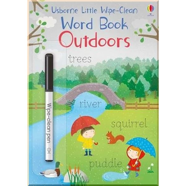 Usborne Little Wipe-Clean Word Books: Outdoors. Felicity Brooks Marta Cabrol. ISBN:9781474968140
Usborne Little Wipe-Clean Word Books: Outdoors. Felicity Brooks Marta Cabrol. ISBN:9781474968140