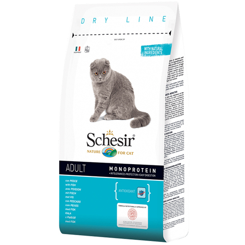 Сухой корм монопротеиновый для взрослых котов с рыбой Schesir Cat Adult Fish 10 кг Schesir BGL-SH-70
Сухой корм монопротеиновый для взрослых котов с рыбой Schesir Cat Adult Fish 10 кг Schesir BGL-SH-70