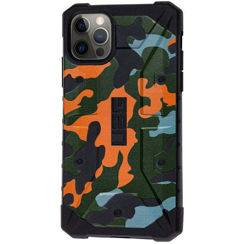 Ударопрочный чехол UAG Pathfinder камуфляж для Apple iPhone 12 Pro / 12 (6.1") оранжевый
Ударопрочный чехол UAG Pathfinder камуфляж для Apple iPhone 12 Pro / 12 (6.1") оранжевый