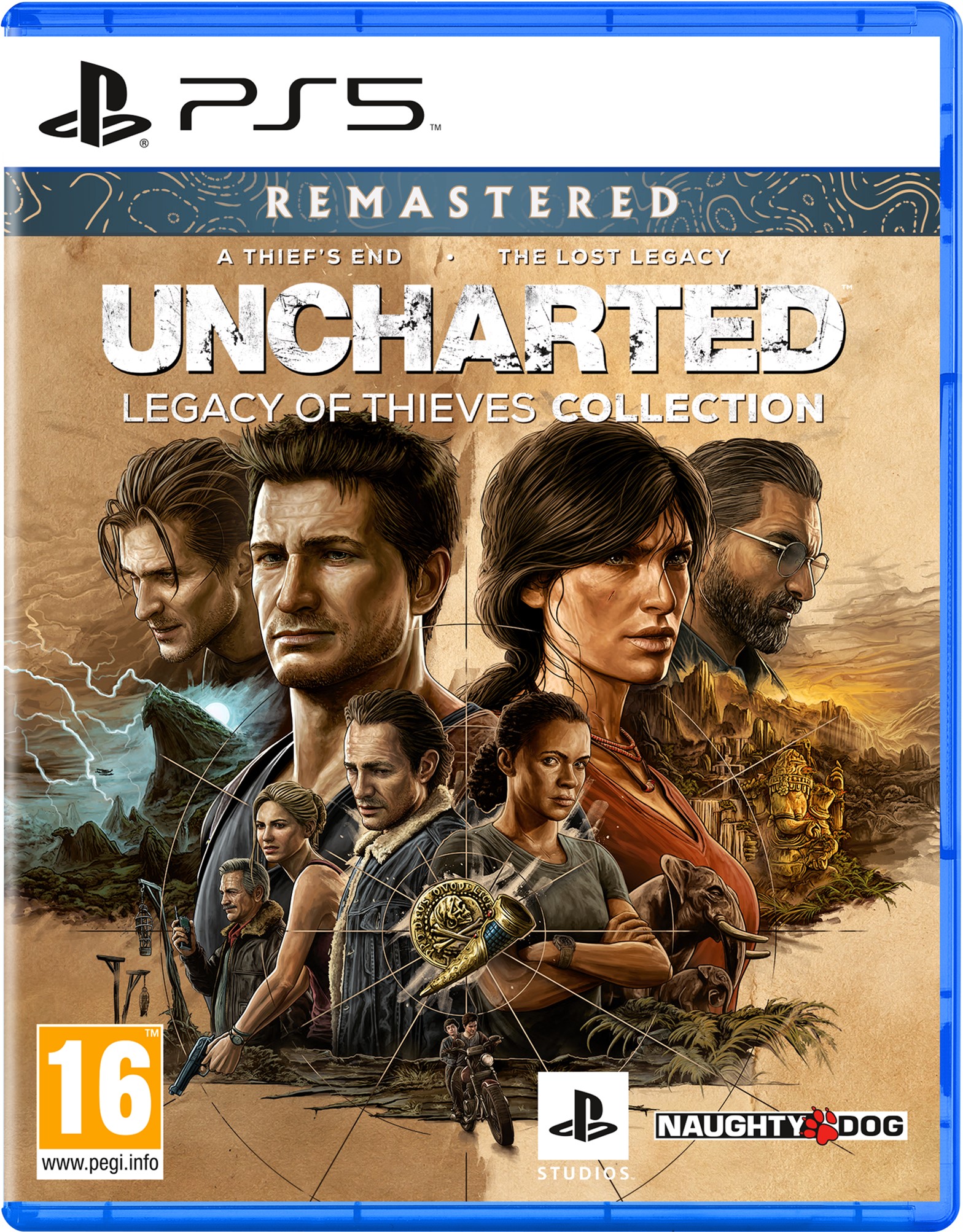 Игра Uncharted: Legacy of Thieves Collection для PS5 (Blu-ray диск, Russian version)
Игра Uncharted: Legacy of Thieves Collection для PS5 (Blu-ray диск, Russian version)