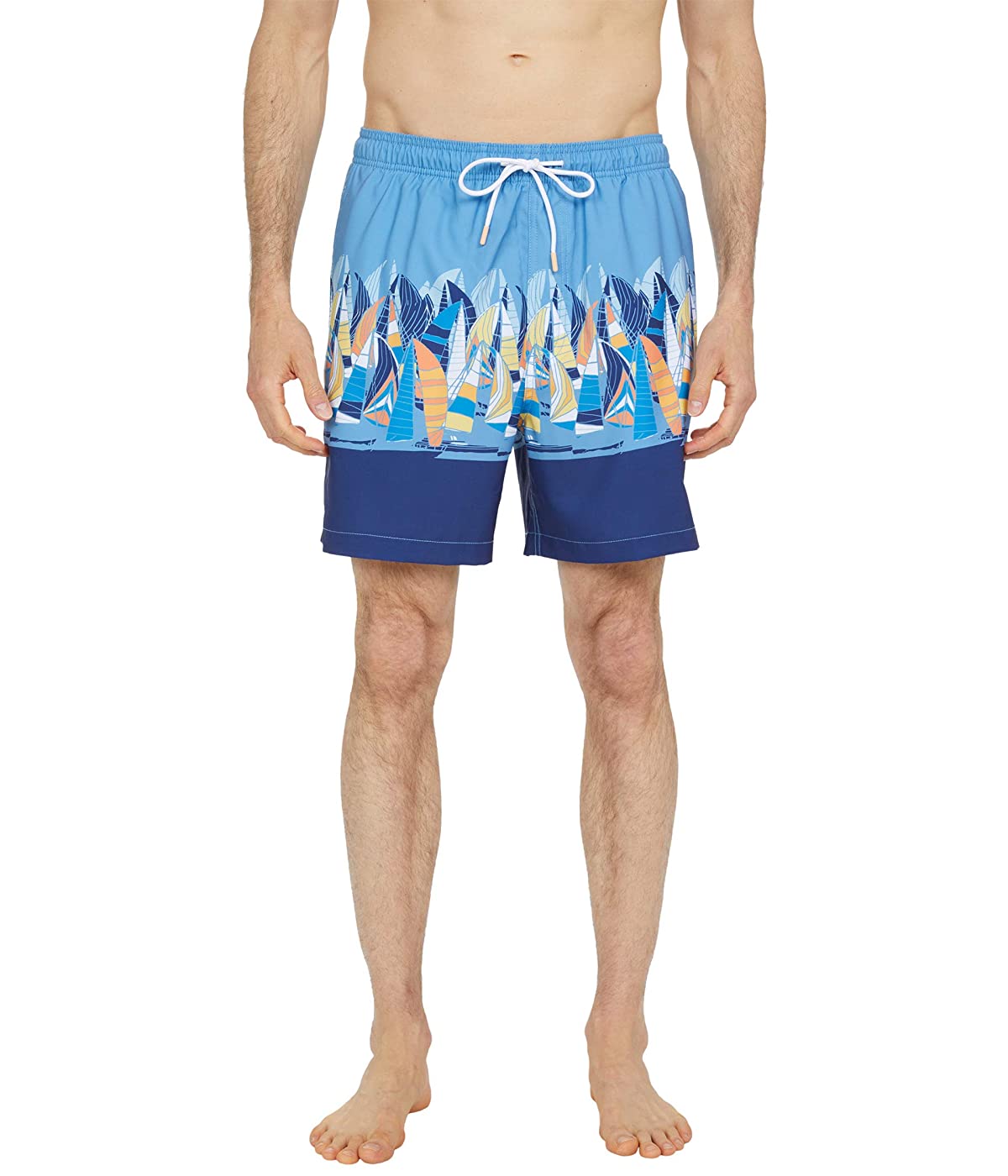 Шорты для плавания Southern Tide 6" Sailing Away Swim Trunks Steel Blue, XXL (52)
Шорты для плавания Southern Tide 6" Sailing Away Swim Trunks Steel Blue, XXL (52)