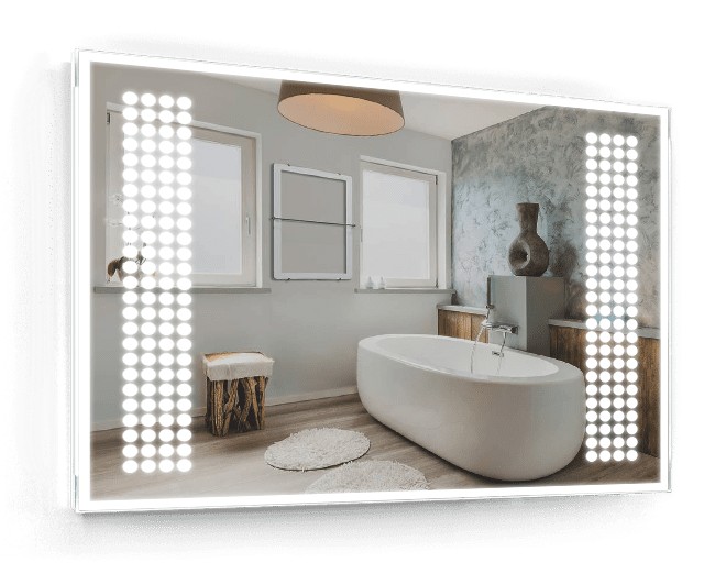 Зеркало c LED подсветкой Smart Mirror сенсорное Ancona SK 110х70 см Прямоугольное
Зеркало c LED подсветкой Smart Mirror сенсорное Ancona SK 110х70 см Прямоугольное