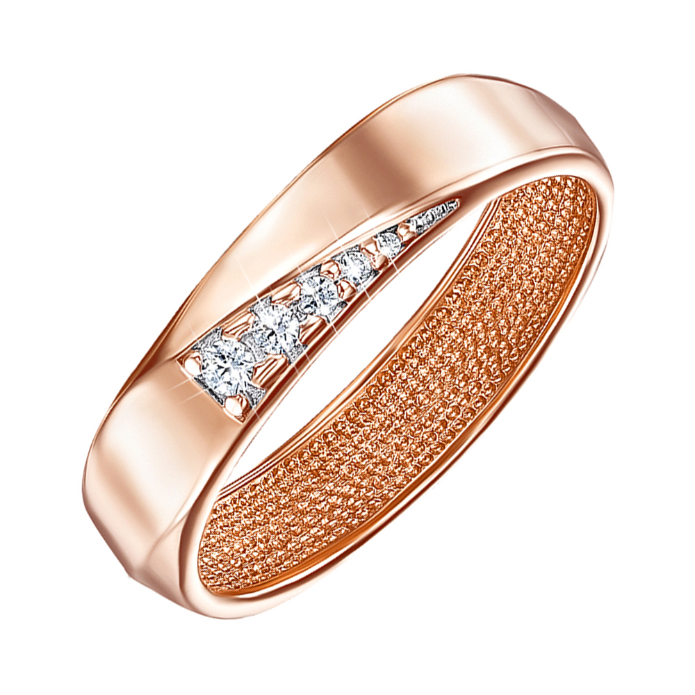 Обручальное кольцо из красного золота с фианитами S Zirconia и родированием 000138574 18 размера
Обручальное кольцо из красного золота с фианитами S Zirconia и родированием 000138574 18 размера