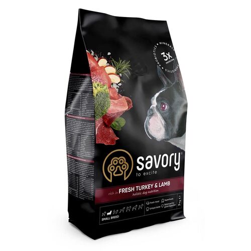 Сухой корм из свежего мяса индейки и ягненка для маленьких пород собак Savory Fresh Turkey & Lamb Adult Small Breeds 3 кг Savory BGL-SV-25
Сухой корм из свежего мяса индейки и ягненка для маленьких пород собак Savory Fresh Turkey & Lamb Adult Small Breeds 3 кг Savory BGL-SV-25