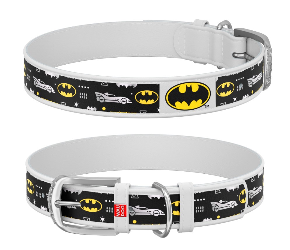 Ошейник для собак с рисунком Бэтмен3 белый Design WAUDOG ш. 35 мм, дл. 46-60 см WAUDOG BGL-WD-4469
Ошейник для собак с рисунком Бэтмен3 белый Design WAUDOG ш. 35 мм, дл. 46-60 см WAUDOG BGL-WD-4469