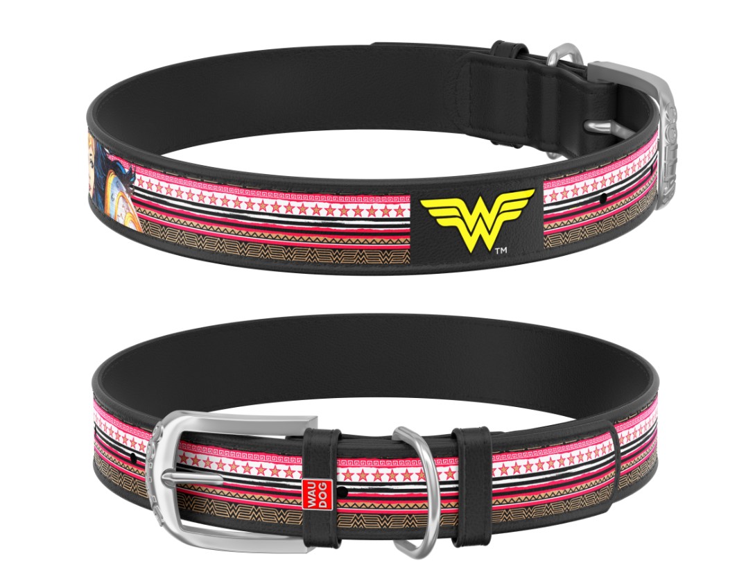 Ошейник для собак с рисунком Чудо-женщина черный Design WAUDOG ш. 20 мм, дл. 30-39 см WAUDOG BGL-WD-4509
Ошейник для собак с рисунком Чудо-женщина черный Design WAUDOG ш. 20 мм, дл. 30-39 см WAUDOG BGL-WD-4509
