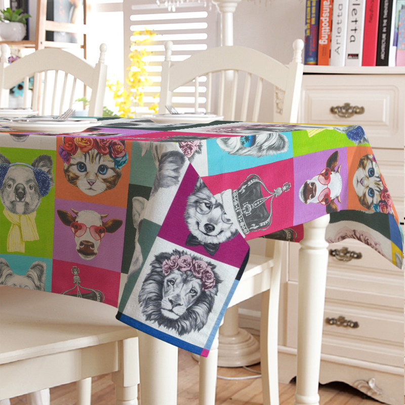 Скатерть с акриловым покрытием Time Textile Animals Разноцветный TT142458 100x140
Скатерть с акриловым покрытием Time Textile Animals Разноцветный TT142458 100x140