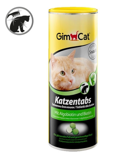 Витамины с морскими водорослями и биотином для кошек "Katzentabs Algobiotine" 710 шт GimCat BGL-GP-108
Витамины с морскими водорослями и биотином для кошек "Katzentabs Algobiotine" 710 шт GimCat BGL-GP-108
