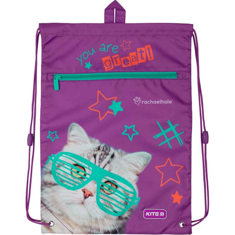 Сумка для обуви с карманом Kite Education Rachael Hale 46x33 см фиолетовая R20-601M-1
Сумка для обуви с карманом Kite Education Rachael Hale 46x33 см фиолетовая R20-601M-1