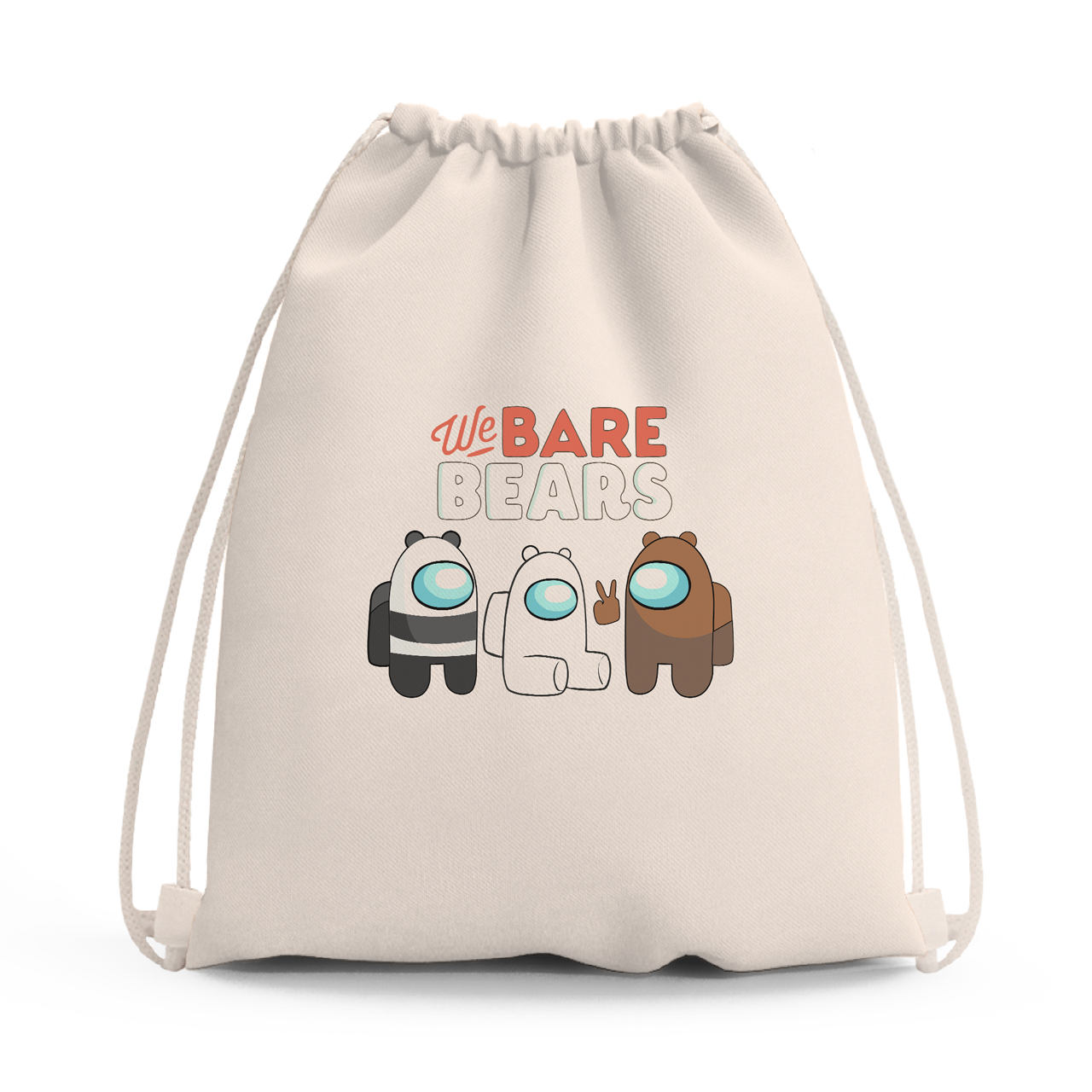 Сумка для обуви Вся правда о медведях (We Bare Bears) (10428-2668-1) Бежевая
Сумка для обуви Вся правда о медведях (We Bare Bears) (10428-2668-1) Бежевая