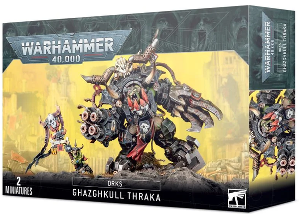 Настольная игра Games Workshop Orks: Ghazghkull Thraka Warhammer 40000 (99120103079)
Настольная игра Games Workshop Orks: Ghazghkull Thraka Warhammer 40000 (99120103079)